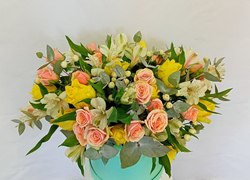 Цветы в коробке Цветочный вальс