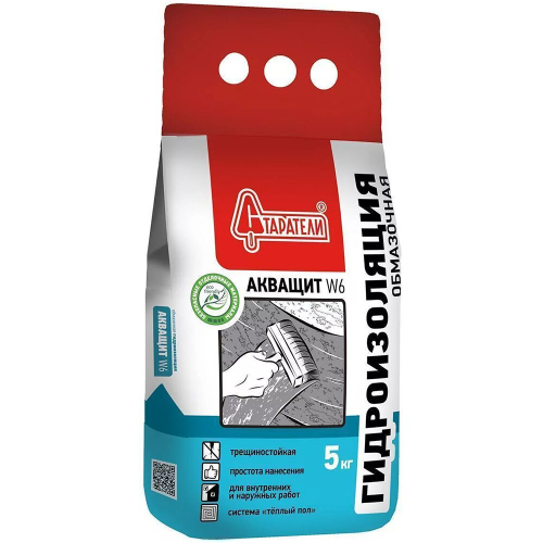 Старатели Гидроизоляция обмазочная Акващит 5кг сухая