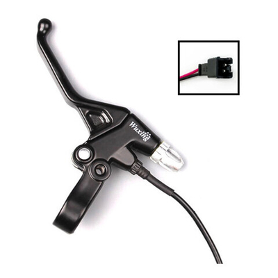 Ручка тормоза ЛЕВАЯ для электросамоката с проводом 165см