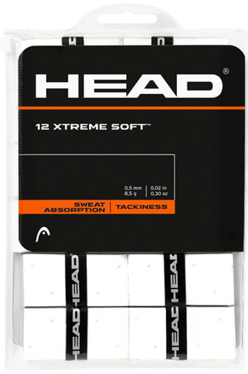 Намотки теннисные Head Xtremesoft white 12P