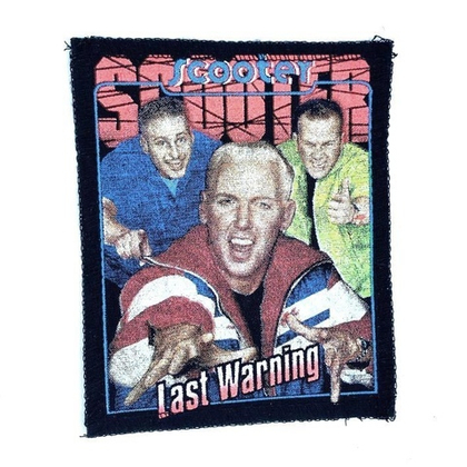 Нашивка Scooter Last Warning