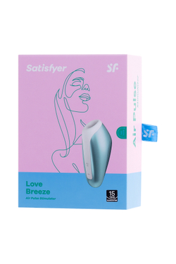 Вакуумно-волновой стимулятор Satisfyer Love Breeze (голубой)