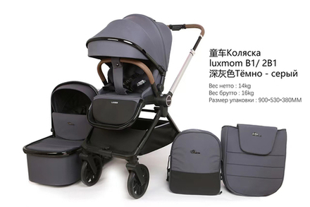 Коляска 2 в 1 Luxmom B1