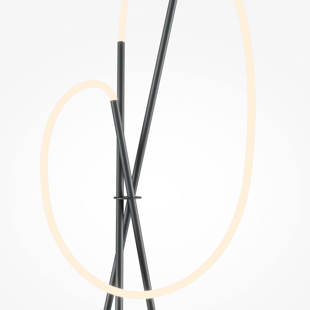 Торшер светодиодный Maytoni Crochet MOD369FL-L36B3K