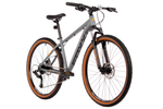 Велосипед 27.5" FOXX  ARAGON серый, сталь, р.16"