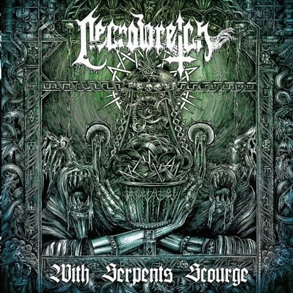 NECROWRETCH - With Serpents Scourge, музыкальный компакт диск, death metal