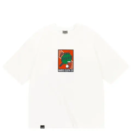 Футболка Haided Pong RLXD HW TEE, Молочный