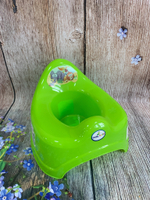 Горшок детский "Сафари" (муз.) (green-салатовый)