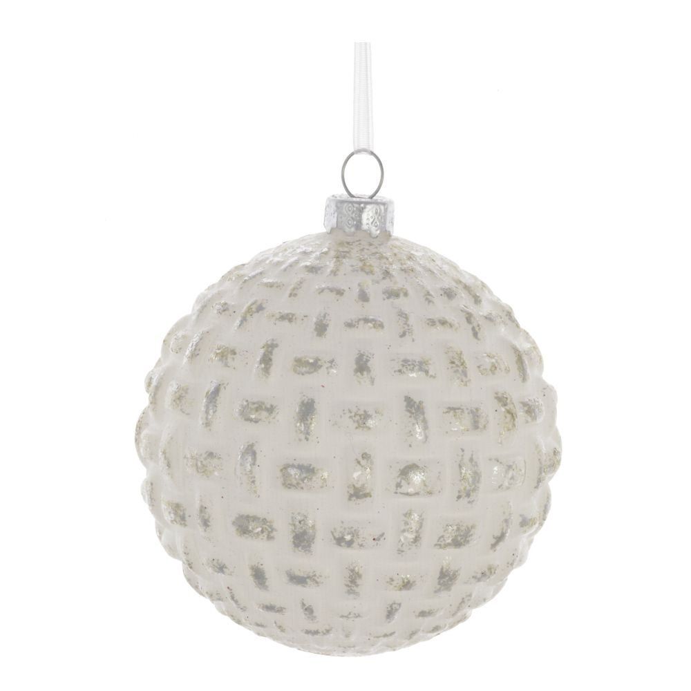 GAEM Украшение новогоднее Шар "Винтаж", D 8 см, L8 W8 H8 см, 2в.
