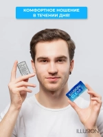 Трехмесячные контактные линзы ILLUSION Clear (уп. 2 линзы)