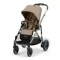 Прогулочная коляска Cybex e-Gazelle S TPE Almond Beige