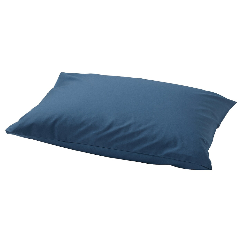 IKEA ULLVIDE  (ИКЕА УЛЛВИДЕ)  -  Наволочка, темно-синий, 50x60 см