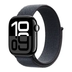 Часы Apple Watch Series 10 42mm Aluminium Case, Sport Loop (Черный)