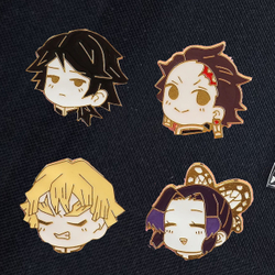 Металлический пин " Клинок рассекающий демонов"