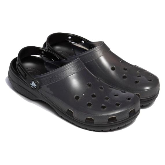 Crocs Classic Translucent Clog 'Black Gray'