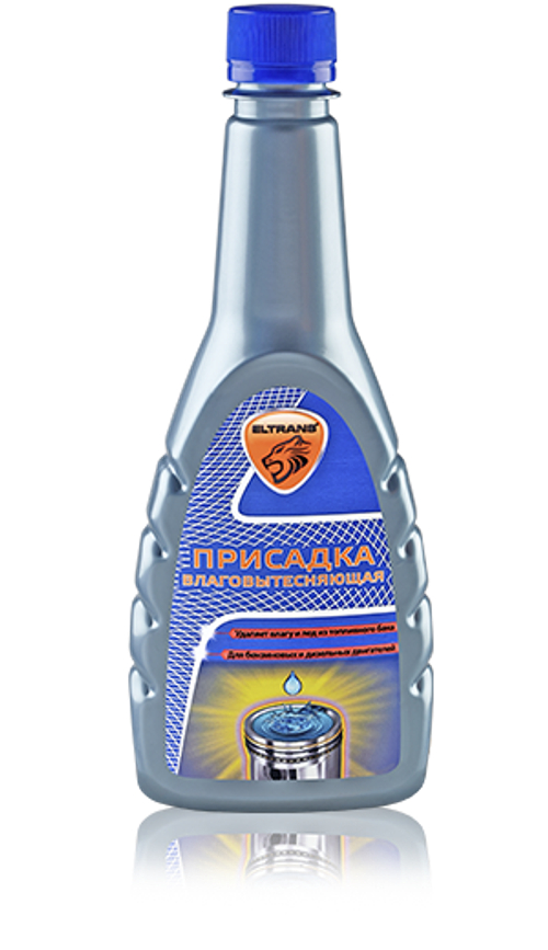 Присадка в топливо /бензин и дизель/ 340 мл (влаговытесняющая) /на 60-80 л./ (ЭЛТРАНС)