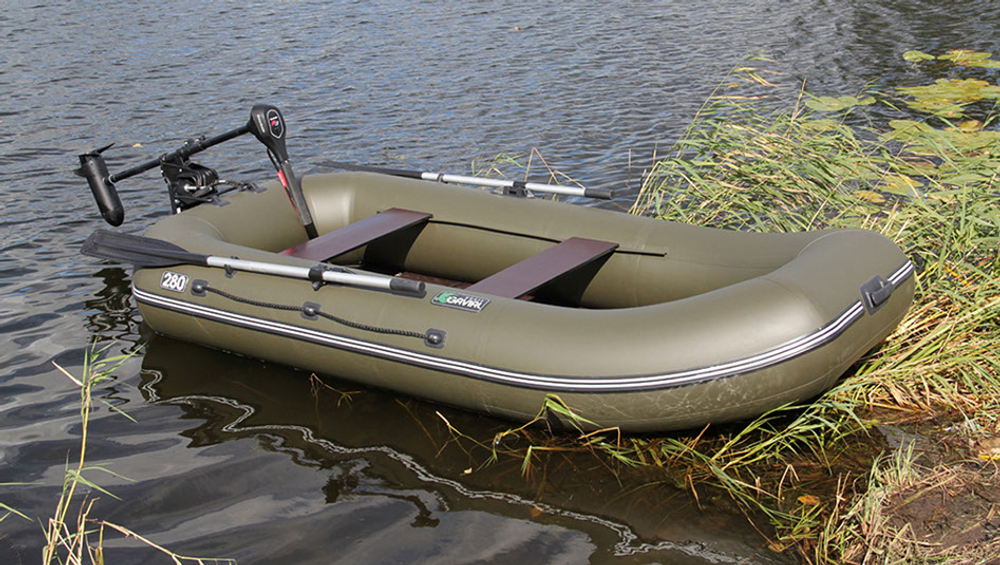 Лодка ПВХ Pelican Гавиал Гребная 280НТНД Classic -