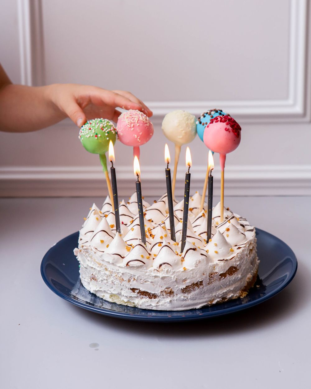 Пирожное Кейк попс круглые 10 штук