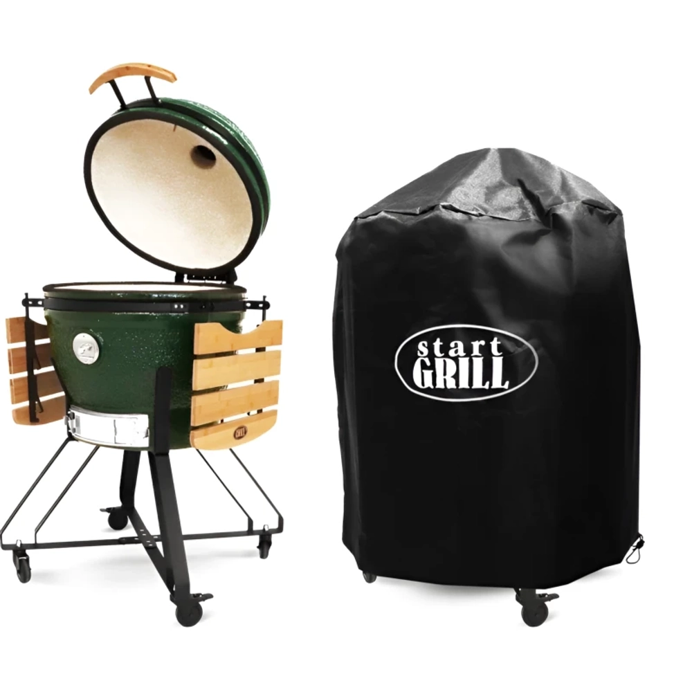 Start Grill SG 24 PRO CFG керамический гриль 61 см / 24 дюйма (зеленый) SG24PROCFGG