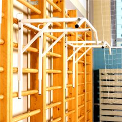 Брусья-турник навесные универсальные на шведскую стенку