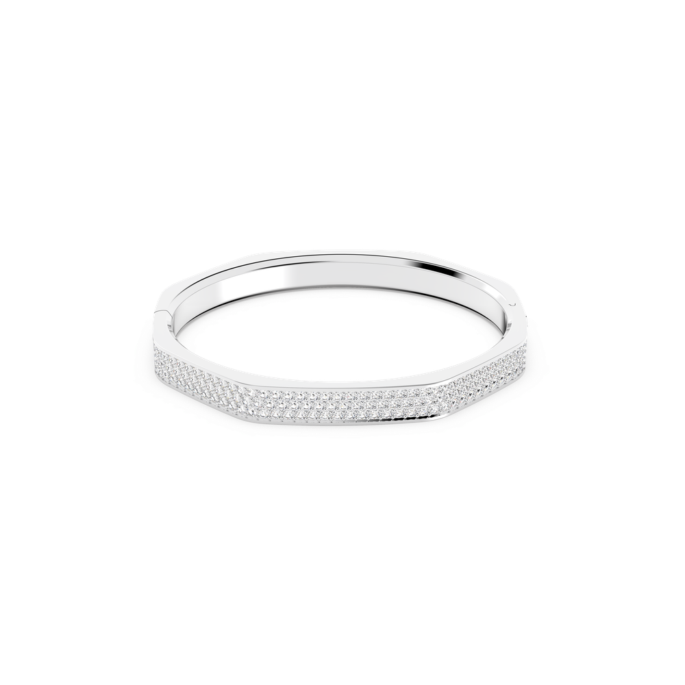 DEXTERA:BANGLE MB OCT PAVE /CRY/RHS M