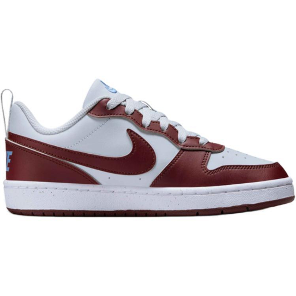 Женские кроссовки Nike Court Borough Low Recraft GS 'Dark Team Red Pure Platinum' DV5456-006