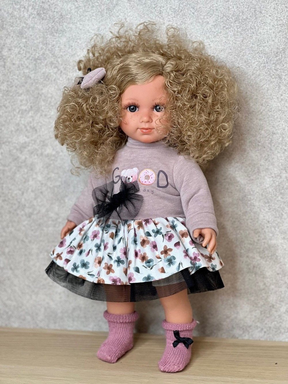 Кукла Llorens мягконабивная 35см Elena (53549)