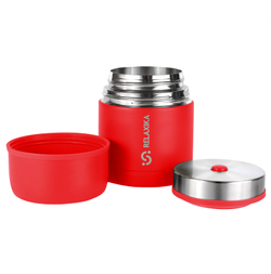 Термос для еды Relaxika 301 (0,5 литра), красный