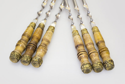 Шашлычный набор «Без клапана» на 6 шампуров