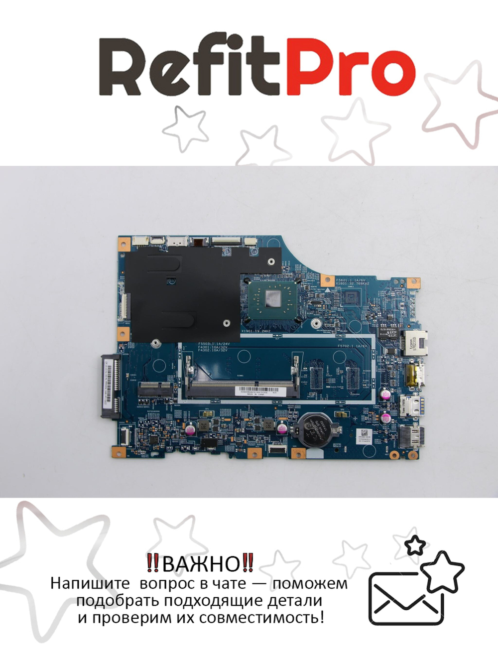 Материнская плата для ноутбука Lenovo V110-15IAP NOK N3450 UMA NRAM (5B20M44679), оригинал