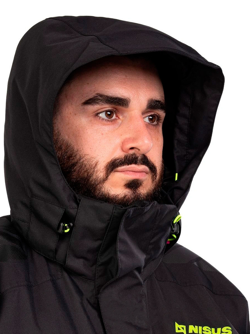Костюм утепленный Nisus LEADER, 15/15 К, цвет черный, Шелтер, размер S (T-N-LB-S-46/176)