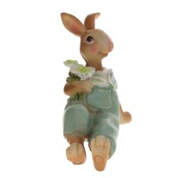 GAEM Фигурка декоративная "Заяц", L10 W3 H6 см, 2в.