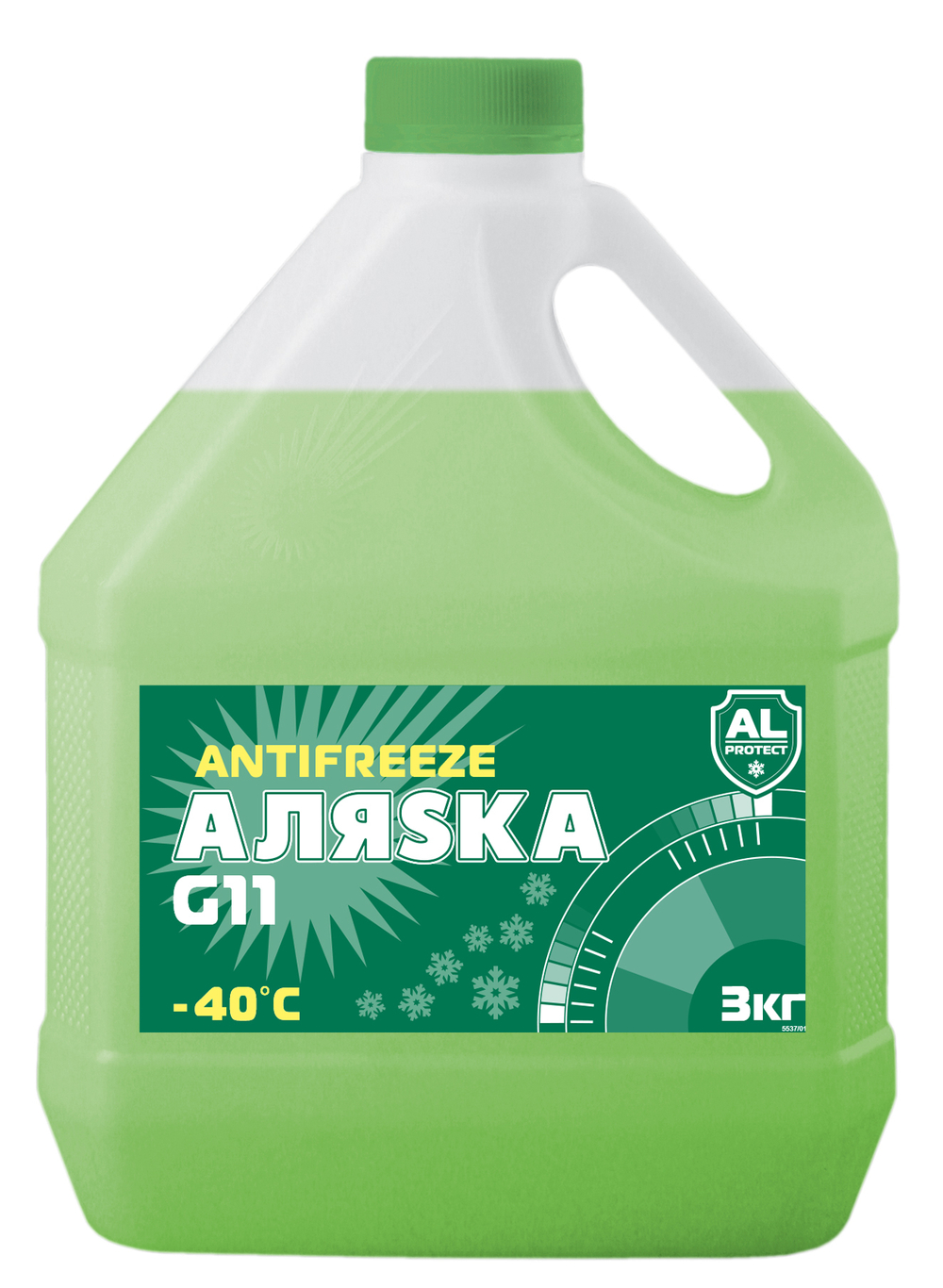 Антифриз Аляска green - 40 G11 3 кг