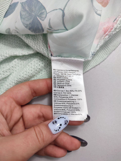 Блузка Oodji с цветочным принтом 46 размер