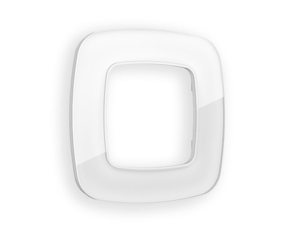 OF320101 Рамка OMEGA Radian (Белый Стекло органическое) 1-ая