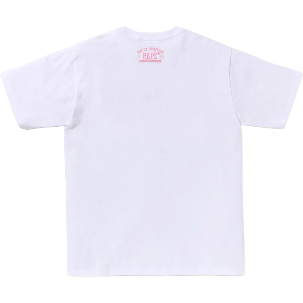 A Bathing Ape Bathing Ape Футболка Moderate Set In Sleeve Straight Fit Summer 0zxtemo1310xq белый