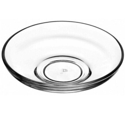 Розетка стекло; D=101,H=25мм; прозр. 03171004