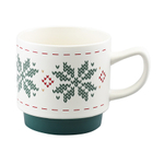 Набор из четырех кружек Knitted tale из коллекции New Year Essential, 380 мл