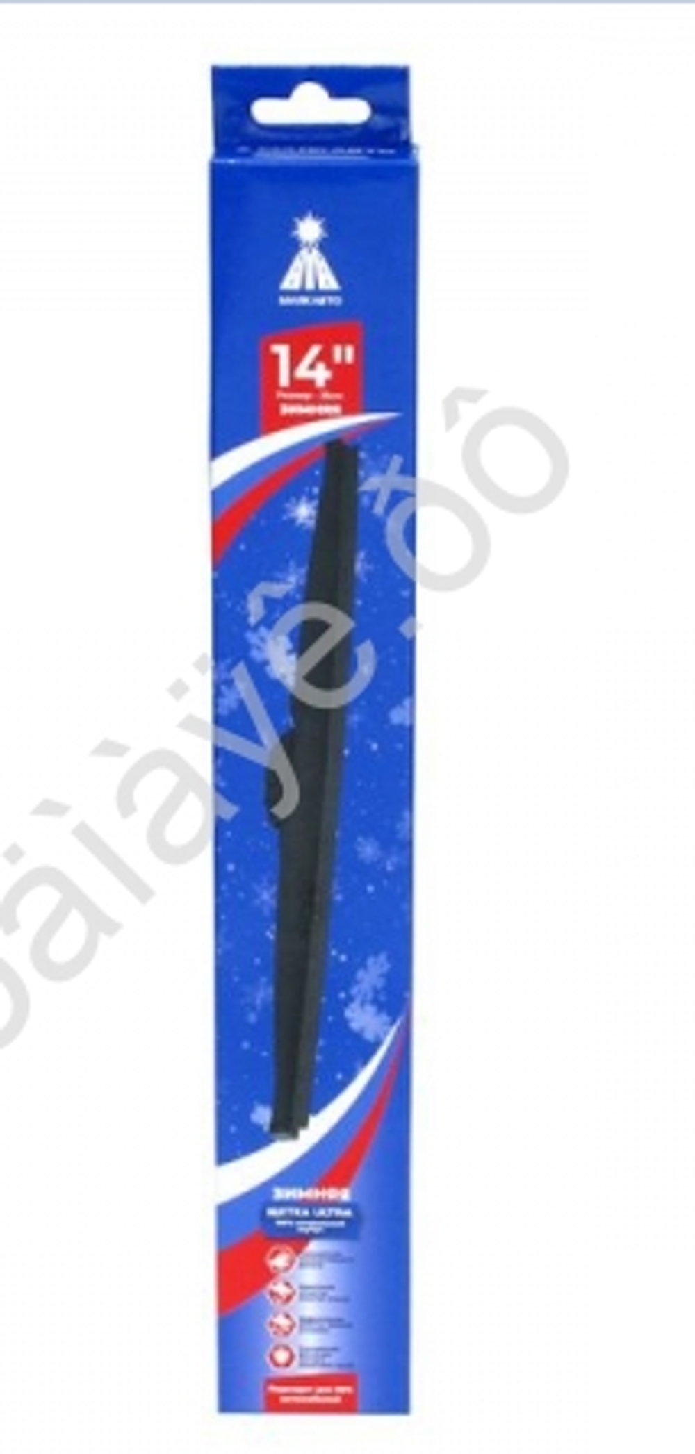 Щетка дворника каркасная зима 350мм (14") ULTRA,  МАЯКАВТО™ 8714м