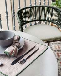 Цементный стол Itai Ø120 см