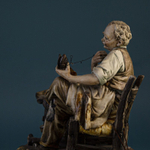 Винтаж: Фарфоровая мануфактура Principe / Capodimonte. «Мастер по обуви»