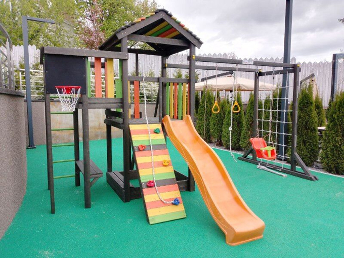 Детский игровой комплекс Савушка "Мастер" - 4 (orange)