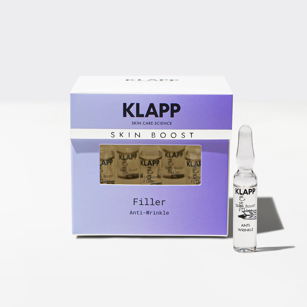KLAPP Концентрат Filler Anti-Wrinkle | SKIN BOOST, 5 х 2 мл