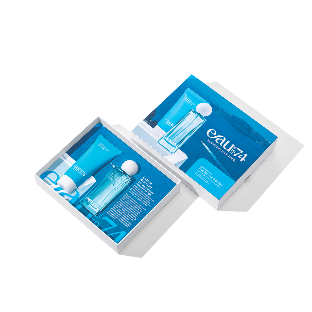 Набор EAU de Santorini - Pair for Hair Gift Set САНТОРИНИ набор для волос: Крем для укладки 100 мл + Парфюм 50 мл