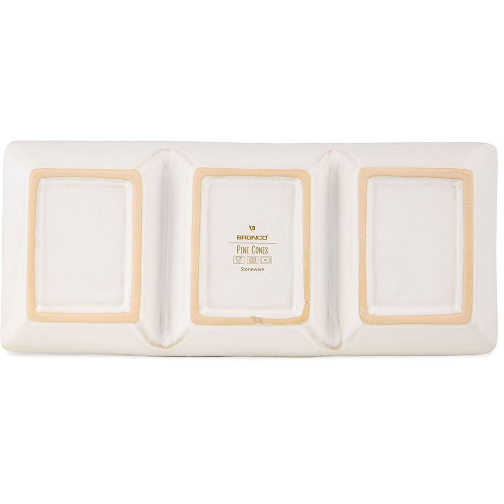 МЕНАЖНИЦА 3 СЕКЦИИ КОЛЛЕКЦИЯ "PINE CONES", 33*14*3,5 СМ