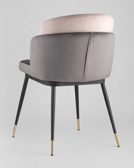 Стул Penn пыльно-розовый/серый