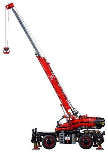 Электромеханический конструктор LEGO Technic 42082 Подъёмный кран для пересечённой местности