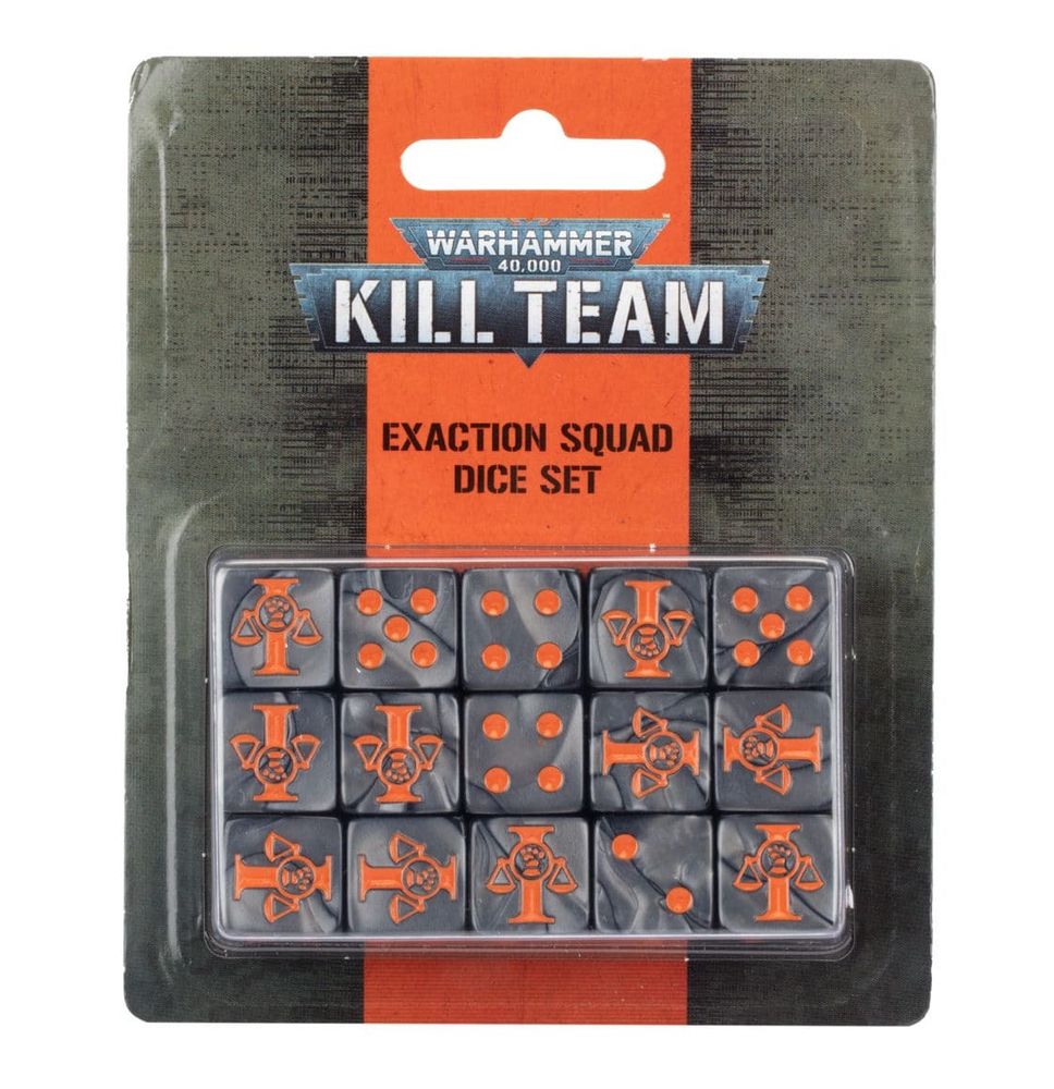 Набор кубиков Warhammer Kill Team: Exaction Squad Dice Set