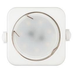 Светильник настенно-потолочный спот ЭРА OL3 GU10 WH под лампу MR16 GU10 белый