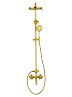 Душевая система WONZON & WOGHAND RETRO, Глянцевое золото (WW-88739020-PG)
